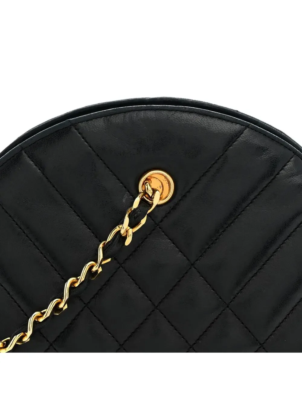 Chanel Lambskin Quilted Small Half Moon #322269C99B